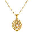 Jewelry wholesale Love Hollow Letter Stainless Steel Pendant Necklace