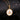 Jewelry wholesale Round 18K Gold Shell Stainless Steel Alphabet Pendant Necklace