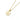 Jewelry wholesale Round 18K Gold Shell Stainless Steel Alphabet Pendant Necklace