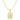 Jewelry wholesale Stainless Steel Snakebone Chain 26 Letter Square Shell Pendant Necklace