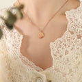 Jewelry wholesale Classic Stainless Steel Irregular Geometric Letter Pendant Necklace