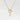 Jewelry wholesale Double Pearl 18K Gold Stainless Steel Pendant Necklace