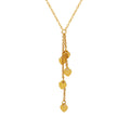 Jewelry wholesale Elegant Women Jewelry 18K Gold Plated Heart Tassels Necklaces