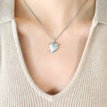 Jewelry wholesale High Quality Jewelry 18K Gold Plated Irregular Heart Pendant Necklace
