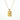 Jewelry wholesale Stainless Steel Rectangular Alphabet Square Pendant Necklace