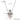 Jewelry wholesale New Arrival Stainless Steel Kettle Shape Heart Pendant Necklaces