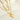 Jewelry wholesale Peplum Gold Heart Double Layered Stainless Steel Necklace