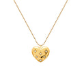 Jewelry wholesale Trendy New Arrival Star Zircon Heart Pendant Beads Chain Necklaces