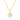 Jewelry wholesale 18K Gold Hexagonal Shell Letter Pendant Necklace