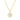 Jewelry wholesale 18K Gold Hexagonal Shell Letter Pendant Necklace