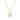 Jewelry wholesale 18K Gold Hexagonal Shell Letter Pendant Necklace