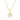 Jewelry wholesale 18K Gold Hexagonal Shell Letter Pendant Necklace