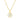 Jewelry wholesale 18K Gold Hexagonal Shell Letter Pendant Necklace