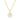 Jewelry wholesale 18K Gold Hexagonal Shell Letter Pendant Necklace