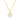 Jewelry wholesale 18K Gold Hexagonal Shell Letter Pendant Necklace