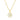 Jewelry wholesale 18K Gold Hexagonal Shell Letter Pendant Necklace