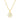 Jewelry wholesale 18K Gold Hexagonal Shell Letter Pendant Necklace