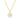 Jewelry wholesale 18K Gold Hexagonal Shell Letter Pendant Necklace