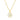 Jewelry wholesale 18K Gold Hexagonal Shell Letter Pendant Necklace