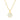 Jewelry wholesale 18K Gold Hexagonal Shell Letter Pendant Necklace