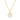Jewelry wholesale 18K Gold Hexagonal Shell Letter Pendant Necklace