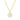 Jewelry wholesale 18K Gold Hexagonal Shell Letter Pendant Necklace