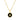 Jewelry wholesale 18K Gold Hexagonal Shell Letter Pendant Necklace