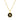 Jewelry wholesale 18K Gold Hexagonal Shell Letter Pendant Necklace