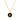 Jewelry wholesale 18K Gold Hexagonal Shell Letter Pendant Necklace