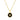 Jewelry wholesale 18K Gold Hexagonal Shell Letter Pendant Necklace