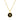 Jewelry wholesale 18K Gold Hexagonal Shell Letter Pendant Necklace