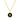 Jewelry wholesale 18K Gold Hexagonal Shell Letter Pendant Necklace