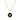 Jewelry wholesale 18K Gold Hexagonal Shell Letter Pendant Necklace