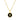 Jewelry wholesale 18K Gold Hexagonal Shell Letter Pendant Necklace