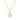 Jewelry wholesale 18K Gold Hexagonal Shell Letter Pendant Necklace