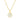 Jewelry wholesale 18K Gold Hexagonal Shell Letter Pendant Necklace