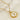 Jewelry wholesale Oil Drip Enamel Moon Pendant Stainless Steel Necklace