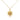 Jewelry wholesale Stainless Steel Sunflower with Zirconia Heart Pendant Necklace