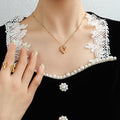 Jewelry wholesale Wholesale Irregular Pattern Hollow Out Heart Pendant Necklaces