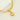 Jewelry wholesale Wholesale Love Heart Gold Plated Stainless Steel Necklace