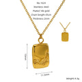 Jewelry wholesale Stainless Steel Anchor Vintage Snake Pendant Necklace