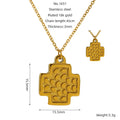 Jewelry wholesale Stainless Steel Anchor Vintage Snake Pendant Necklace