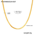 Jewelry wholesale Trendy Zircon Heart Pearl Tassels Double Layer Snake Chain Necklace