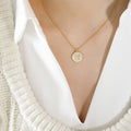 Jewelry wholesale Classic Jewelry White Shell Round Butterfly Star Heart Pendant Necklace