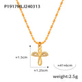 Jewelry wholesale New Arrival Zircon Heart Moon Umbrella Wings Cross Pendant Necklace