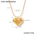 Jewelry wholesale New Arrival Jewelry Double Layer X Pattern Heart Pendant Beads Chain Necklaces