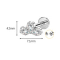 Jewelry wholesale G23 Titanium Cartilage Nail Piercing for Ear Lips