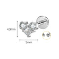 Jewelry wholesale G23 Titanium Ear Piercings Lip Rings Nose Rings
