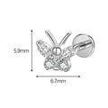 Jewelry wholesale G23 Titanium Ear Piercings Lip Rings Nose Rings