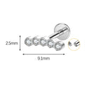 Jewelry wholesale G23 Titanium Body Jewelry Nose Ring Cartilage Earring Piercing